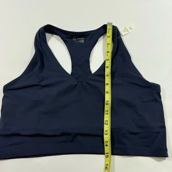 New Aerie Offline Real Me Recharge Bra Navy Blue - Picture 5 of 7